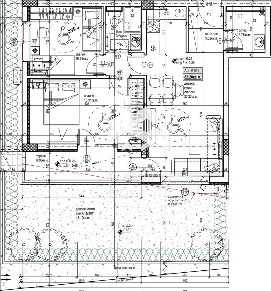 Продава 3-СТАЕН, гр. Пловдив, Христо Смирненски, снимка 2 - Апартаменти - 54344177