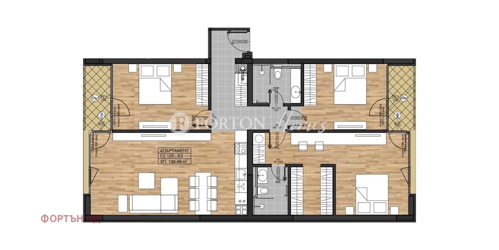 Продава 4-СТАЕН, гр. София, Бояна, снимка 2 - Апартаменти - 54226131