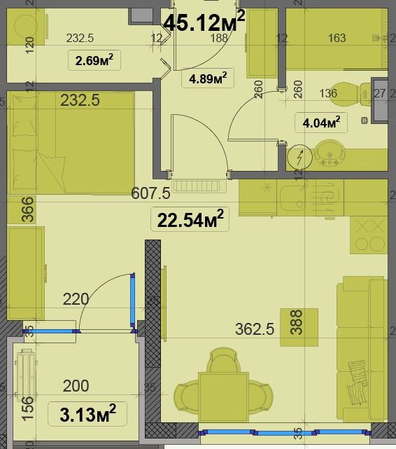 Продава  1-стаен град София , Овча купел , 51 кв.м | 34711039 - изображение [4]