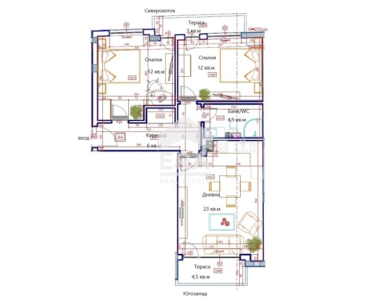 Продава 3-СТАЕН, гр. Варна, Център, снимка 4 - Апартаменти - 56295702