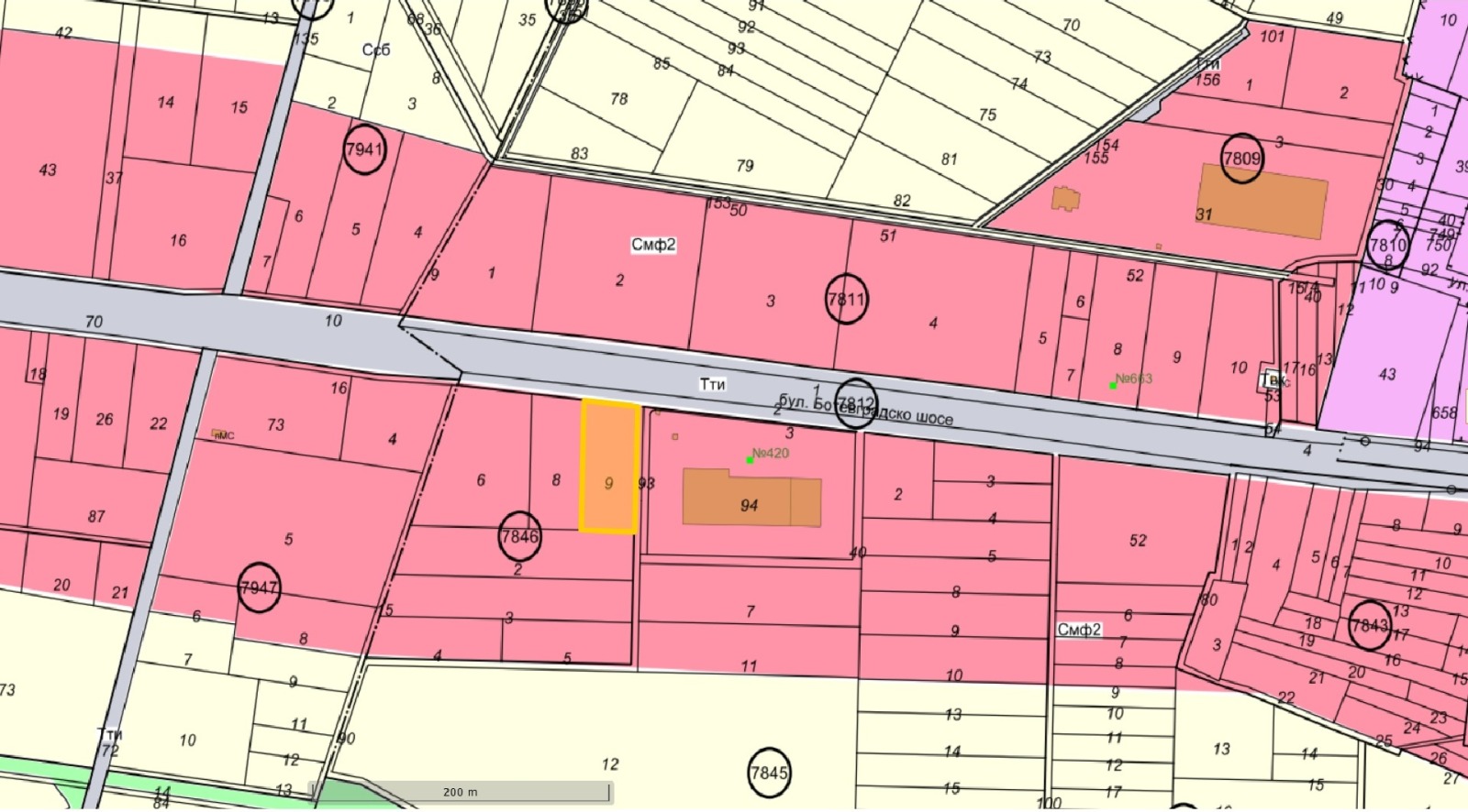 Продава ПАРЦЕЛ, гр. София, с. Долни Богров, снимка 4 - Парцели - 56259950