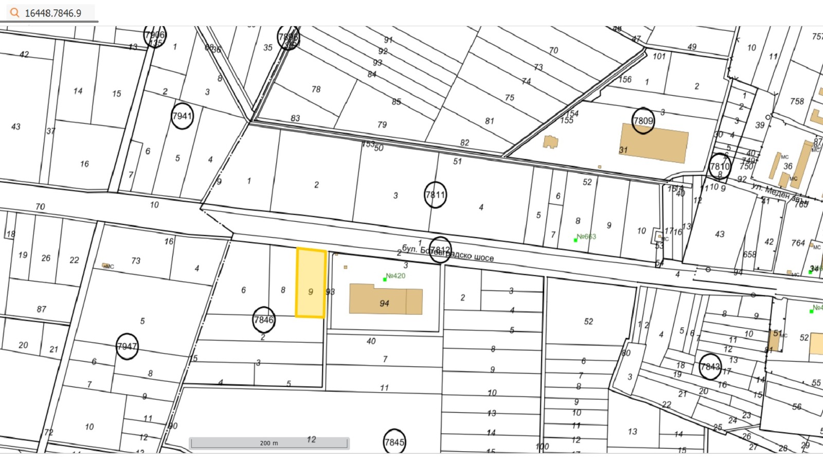 Продава ПАРЦЕЛ, гр. София, с. Долни Богров, снимка 2 - Парцели - 56259950