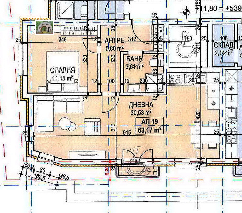 Продава 2-СТАЕН, гр. София, Сухата река, снимка 3 - Апартаменти - 56185374