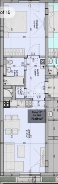 Продава  2-стаен град София , Манастирски ливади , 70 кв.м | 34857786 - изображение [3]