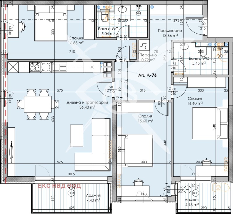 Myytävänä  3+ makuuhuone Plovdiv , Karšijaka , 166 neliömetriä | 31001174