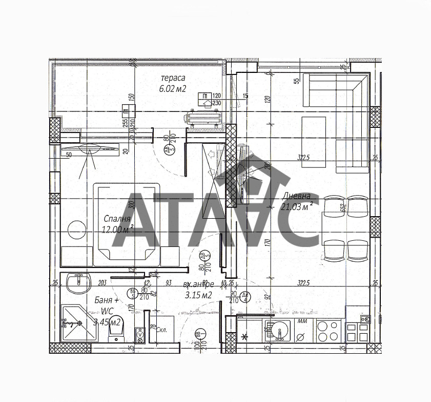 Продава 2-СТАЕН, гр. Пловдив, Беломорски, снимка 6 - Апартаменти - 54363190