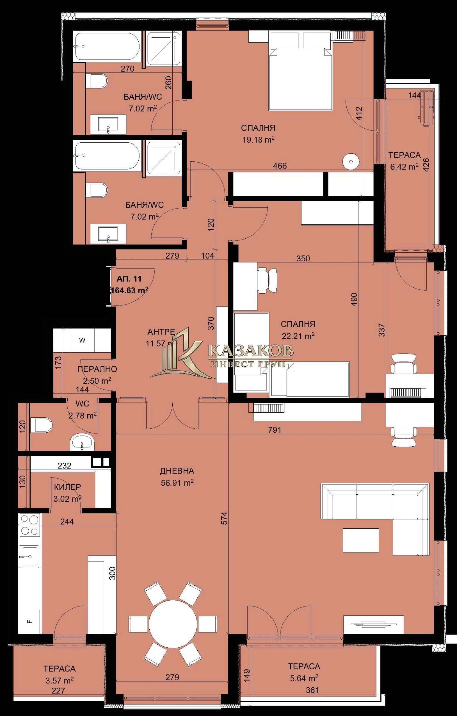 Продава 3-СТАЕН, гр. Варна, Виница, снимка 7 - Апартаменти - 55831055