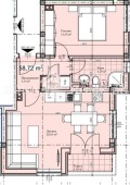 Продава  2-стаен град Пловдив , Прослав , 67 кв.м | 37107598 - изображение [9]