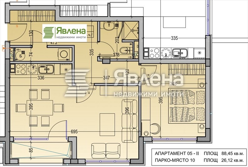 Na prodej  1 ložnice Sofia , Dragalevci , 86 m2 | 82900487 - obraz [10]