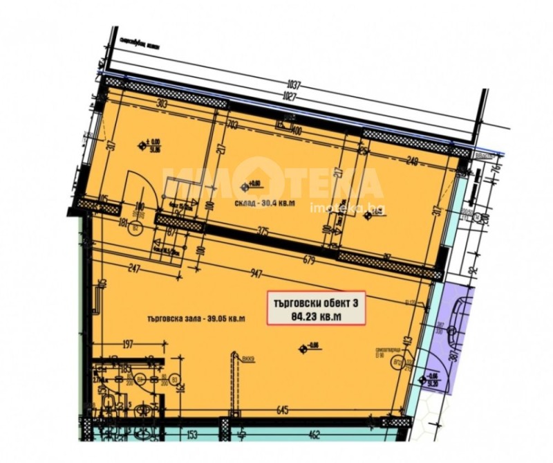 Eladó  Üzlet Varna , Asparuhovo , 95 négyzetméter | 59296506 - kép [2]