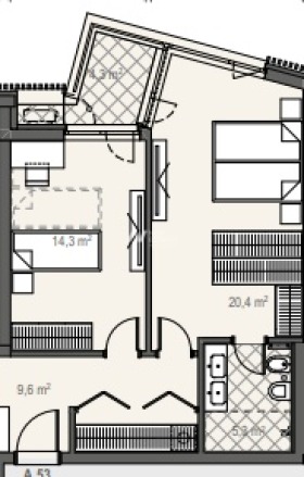 Продава 4-СТАЕН, гр. София, Манастирски ливади, снимка 5 - Апартаменти - 55393841