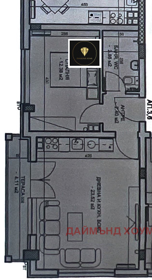 Продава 2-СТАЕН, гр. Пловдив, Христо Смирненски, снимка 2 - Aпартаменти - 49462697