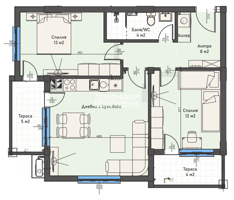 Продава 3-СТАЕН, гр. Пловдив, Кършияка, снимка 4 - Апартаменти - 52802768