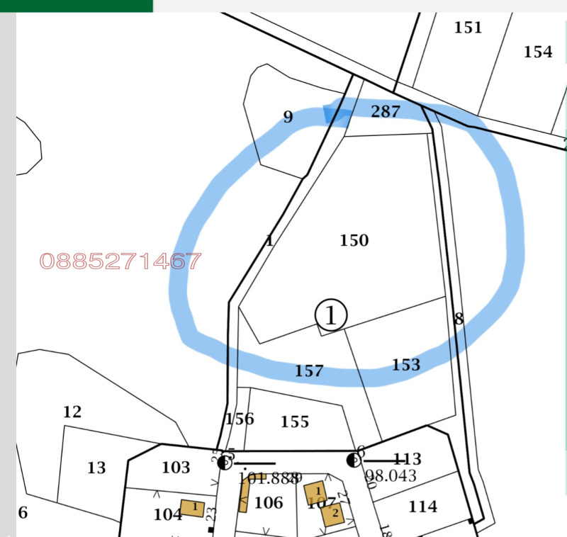 Продава ПАРЦЕЛ, гр. Царево, област Бургас