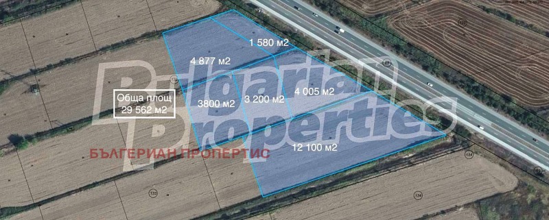 Продается  Земля область Пазарджик , Гелеменово , 29.562 дка | 71677576 - изображение [2]
