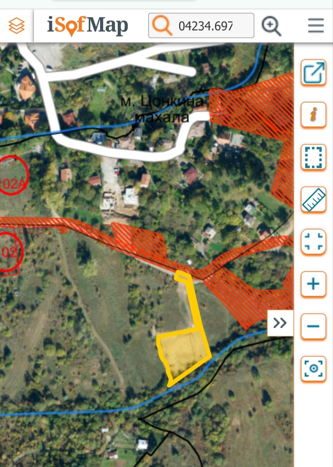 Продава ПАРЦЕЛ, гр. София, с. Бистрица, снимка 4 - Парцели - 55104528