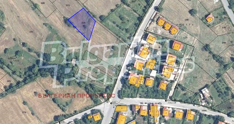 Продава ПАРЦЕЛ в област Кюстендил, гр. Сапарева баня - 958 кв.м / 55 000 € » 107 570.65 лв., БЪЛГЕРИАН ПРОПЕРТИС