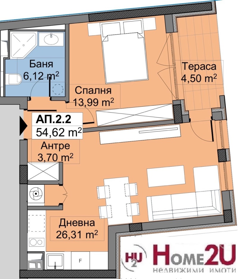 Продава 2-СТАЕН, гр. София, Овча купел 2, снимка 8 - Aпартаменти - 46998185