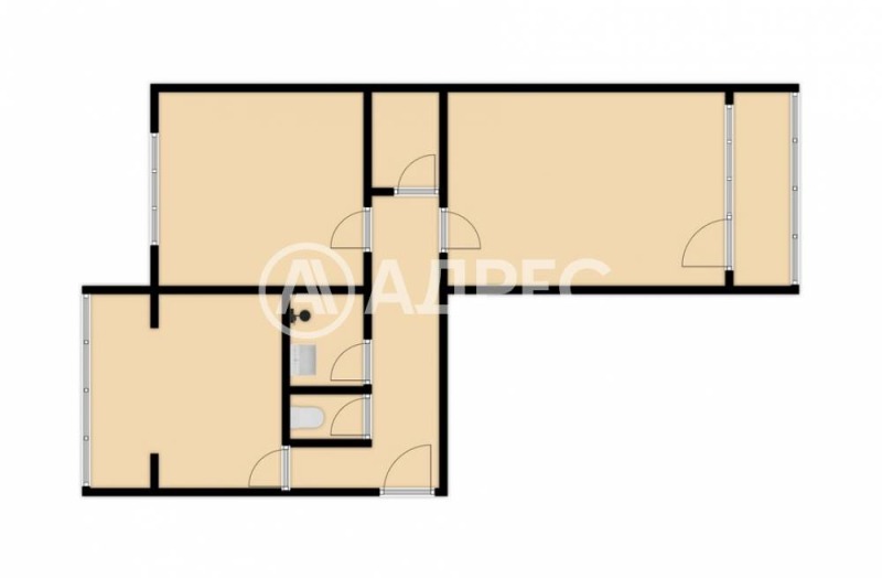 In vendita  1 camera da letto Sofia , Zapaden park , 57 mq | 59012313 - Immagine [4]