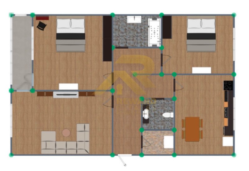 Продава 3-СТАЕН, гр. Перник, Изток, снимка 13 - Aпартаменти - 48601860