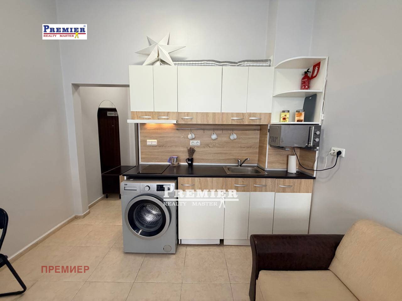 Продава 1-СТАЕН, гр. Поморие, област Бургас, снимка 2 - Апартаменти - 54192507