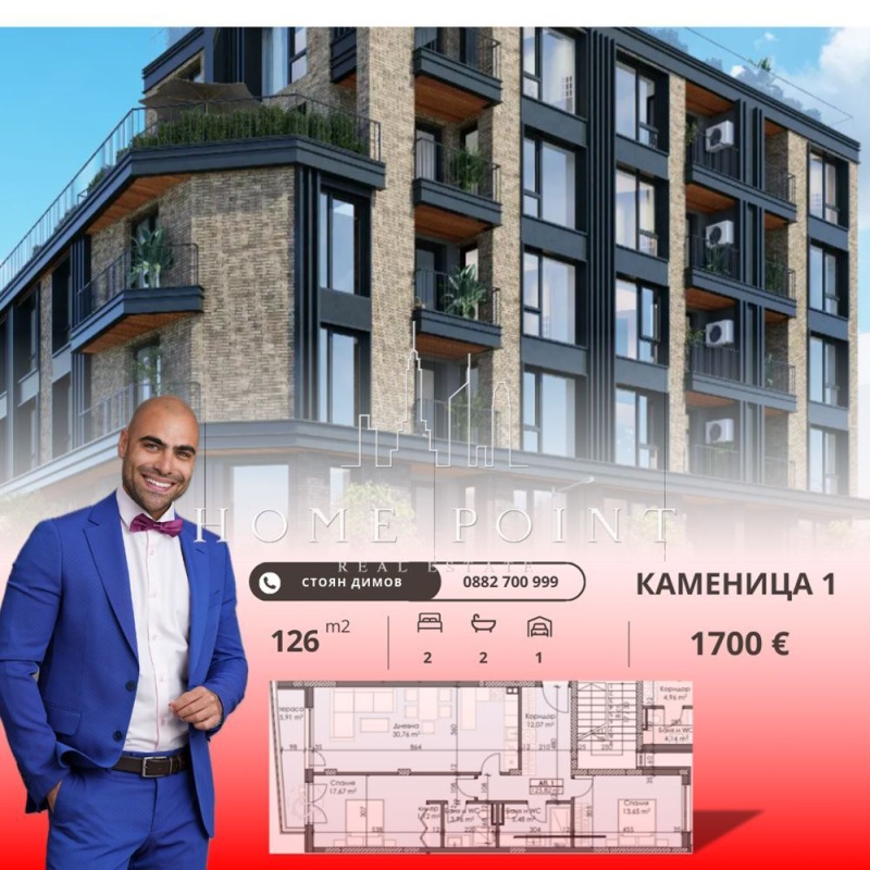 Продава 3-СТАЕН, гр. Пловдив, Каменица 1, снимка 1 - Aпартаменти - 47446287