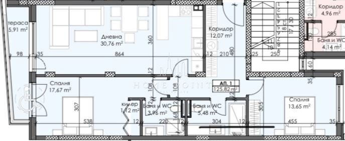 Продаја  2 спаваће собе Пловдив , Каменица 1 , 126 м2 | 20951776 - слика [2]