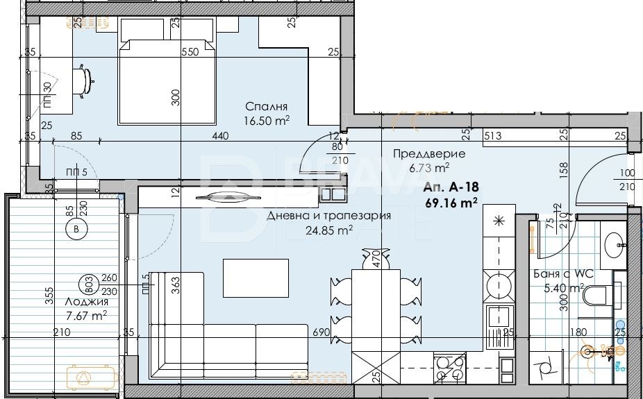 Продава 2-СТАЕН, гр. Пловдив, Кършияка, снимка 11 - Апартаменти - 56739534