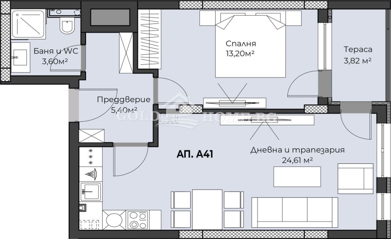 Продава 2-СТАЕН, гр. Пловдив, Христо Смирненски, снимка 4 - Aпартаменти - 48994636