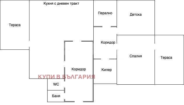 Προς πώληση  3 υπνοδωμάτια Βαρνα , Ασπαρυχοβο , 101 τ.μ | 61635585 - εικόνα [5]