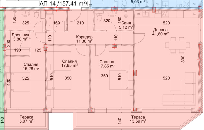 Zu verkaufen  3+ Schlafzimmer Blagoewgrad , Strumsko , 180 qm | 80021315 - Bild [4]