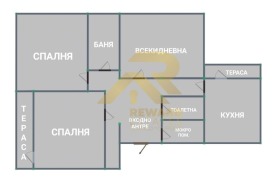 3-стаен град София, Обеля 2 12