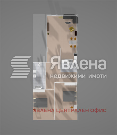 Продава 3-СТАЕН, гр. София, Център, снимка 4 - Апартаменти - 54153150