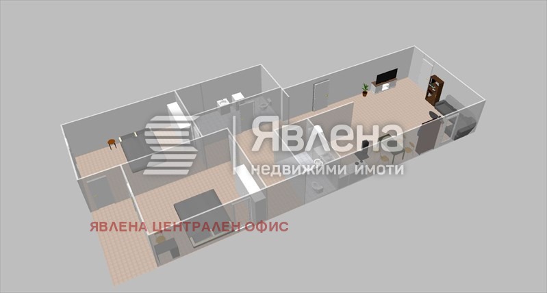 Продава 3-СТАЕН, гр. София, Център, снимка 3 - Апартаменти - 54153150