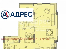 1 slaapkamer Meden rudnik - zona D, Burgas 1