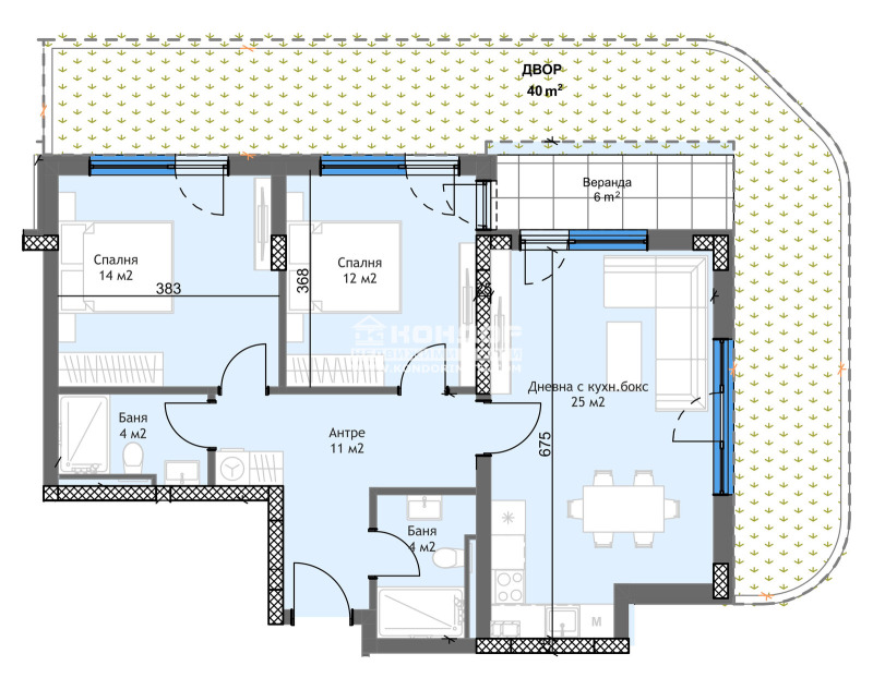 In vendita  2 camere da letto Plovdiv , Trakiia , 151 mq | 90830023 - Immagine [2]