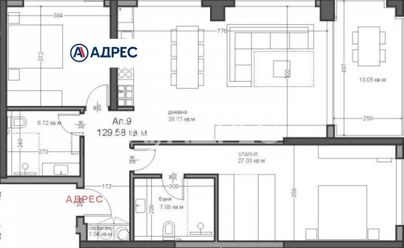 Продава 3-СТАЕН, гр. Варна, Аспарухово, снимка 3 - Aпартаменти - 48966463