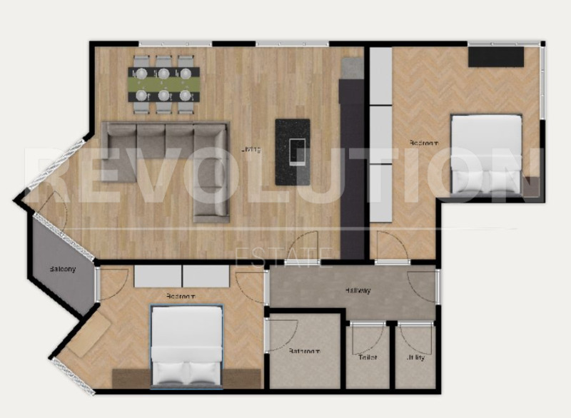 For Sale  2 bedroom Sofia , Vitosha , 102 sq.m | 68630568 - image [12]