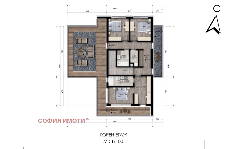 Продава КЪЩА, гр. София, с. Панчарево, снимка 11 - Къщи - 52388319