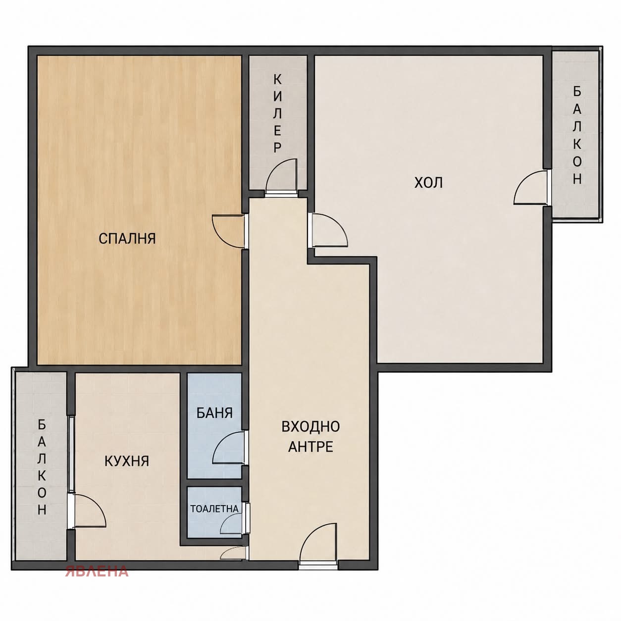 Продава 2-СТАЕН, гр. София, Дружба 1, снимка 2 - Апартаменти - 54707200