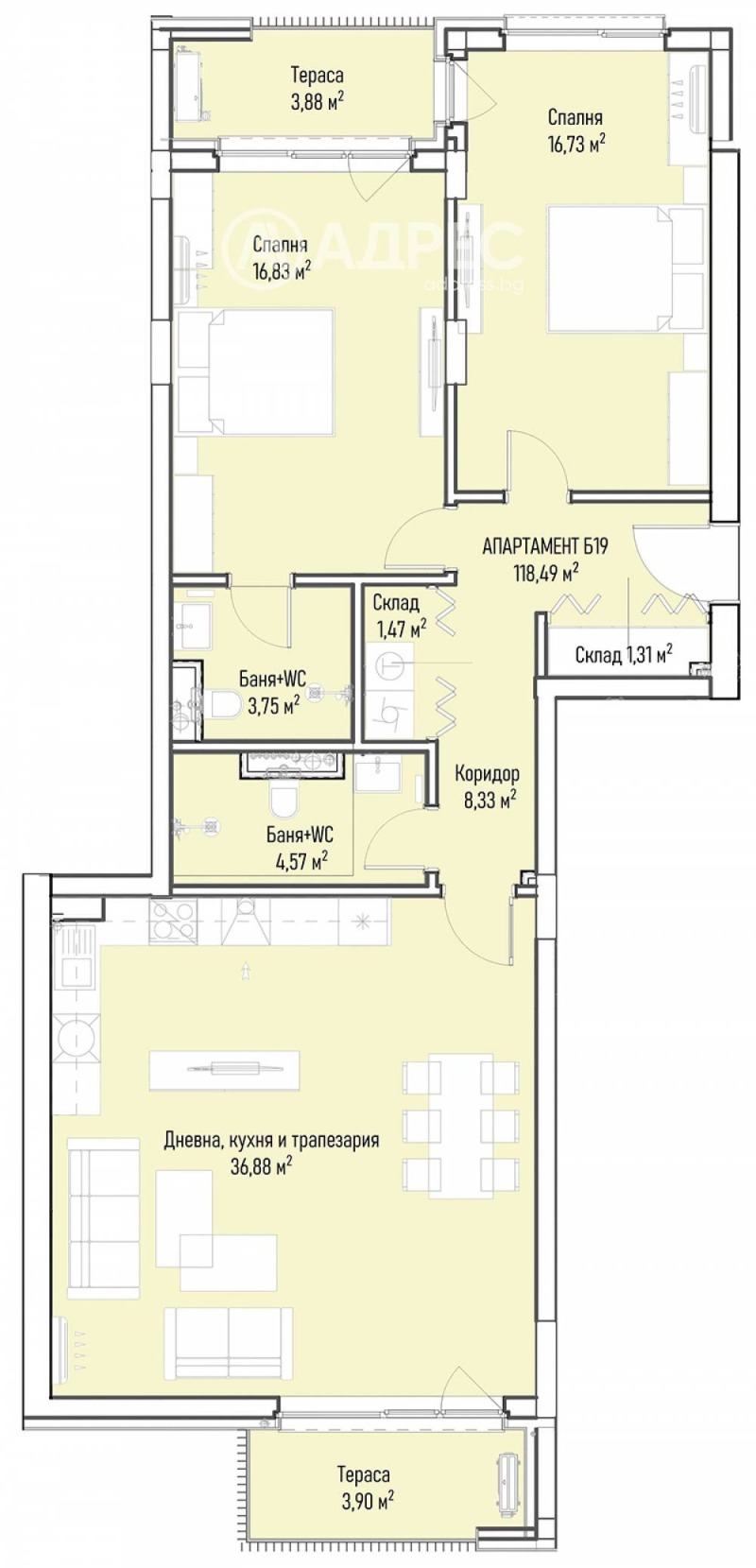 Продава  3-стаен град София , Младост 4 , 144 кв.м | 88215154 - изображение [4]