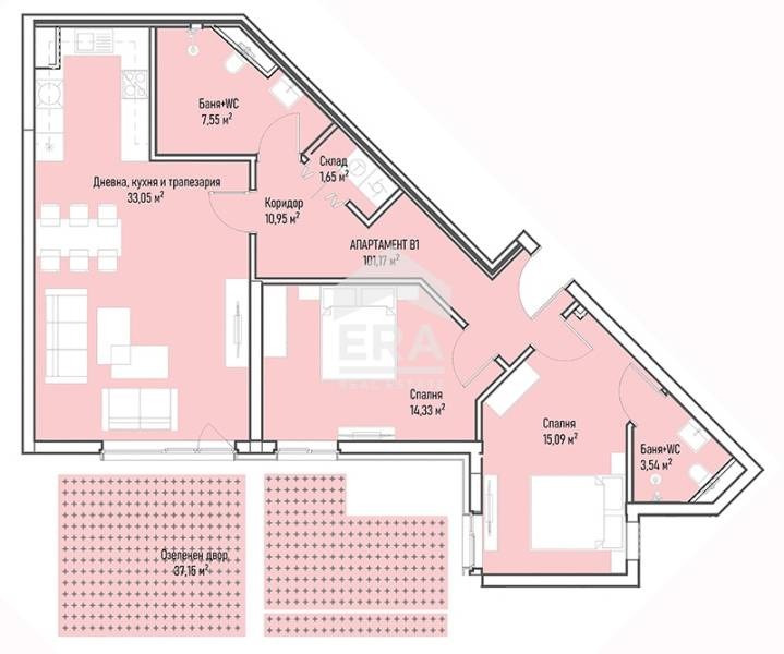Продава 3-СТАЕН, гр. София, Младост 4, снимка 3 - Апартаменти - 54193231