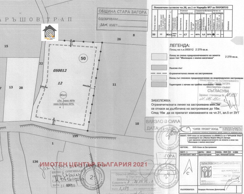 Продаја  Плот регион Стара Загора , Малка Вереја , 2279 м2 | 48639239 - слика [2]