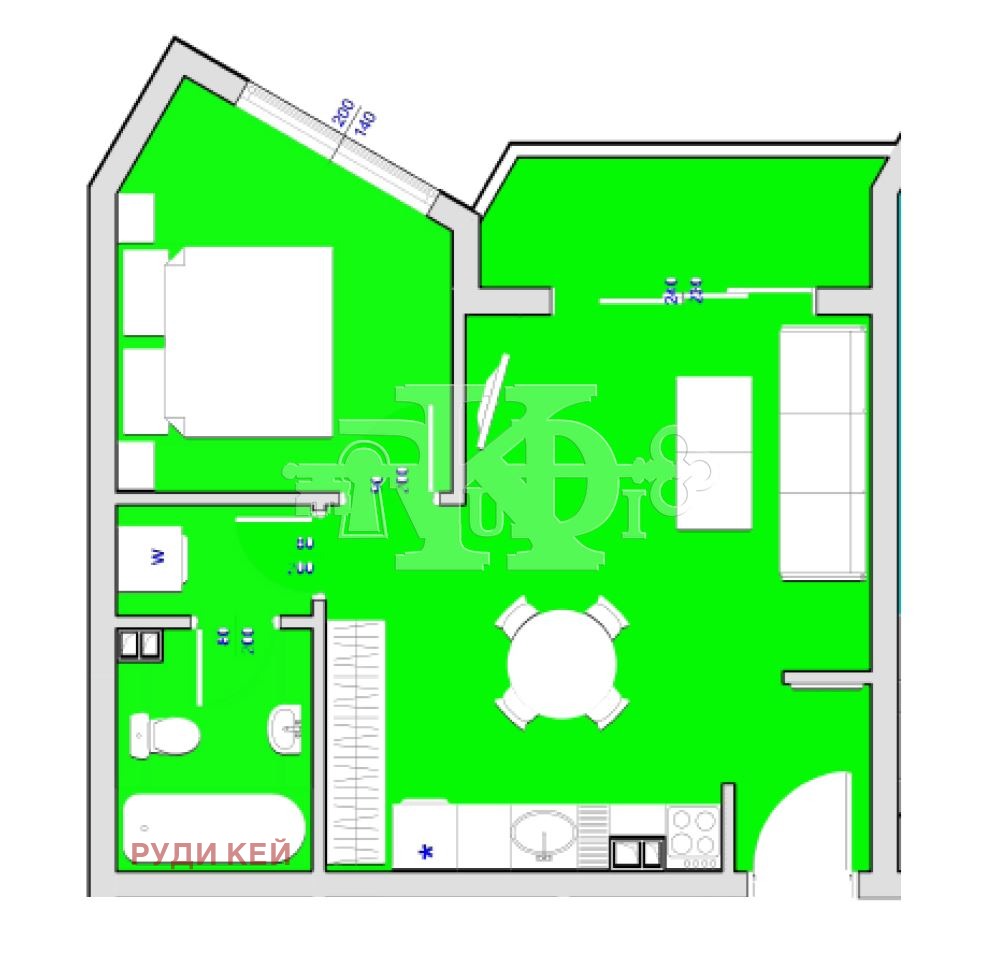 Продава 2-СТАЕН, гр. Бяла, област Варна, снимка 2 - Апартаменти - 54633551