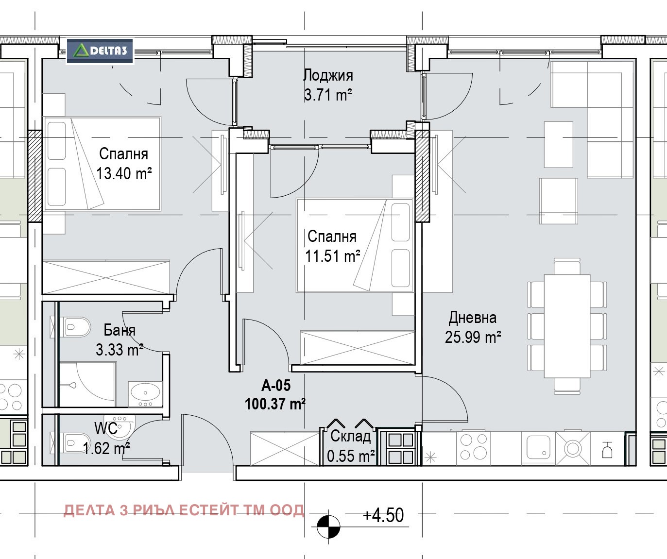 Продава 3-СТАЕН, гр. София, Младост 4, снимка 2 - Апартаменти - 56477470