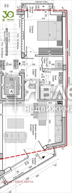 Продава 2-СТАЕН, гр. Варна, Погреби, снимка 3 - Aпартаменти - 47428030