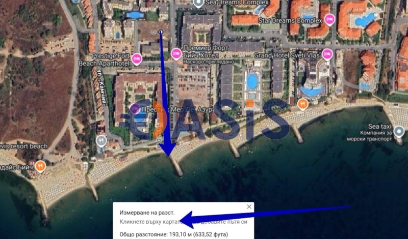 Продава 2-СТАЕН, гр. Свети Влас, област Бургас, снимка 12 - Апартаменти - 52265665