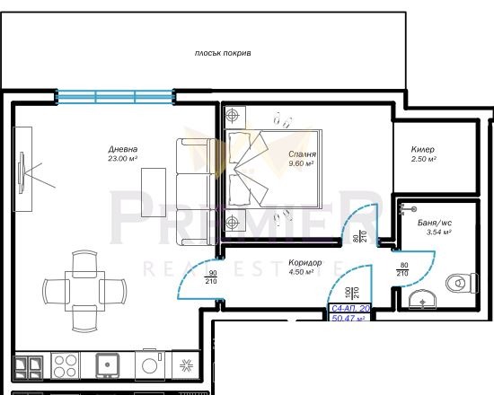 Te koop  1 slaapkamer Varna , Vazrazjdane 3 , 64 m² | 20820878 - afbeelding [4]