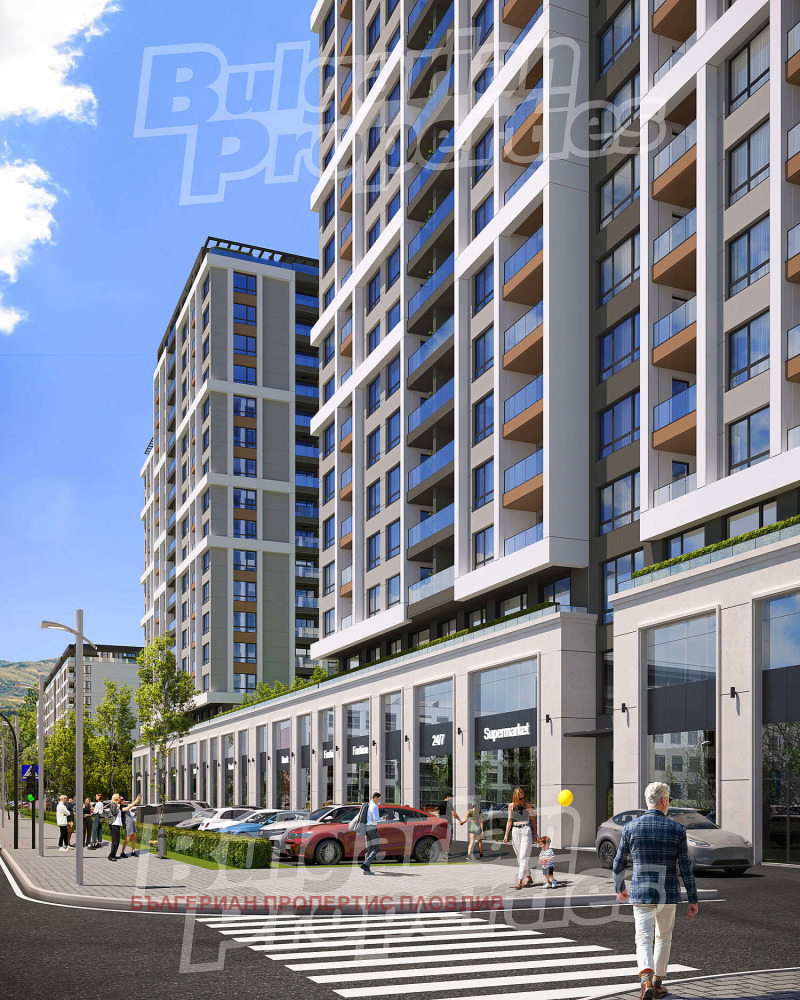 Продава  2-стаен, град Пловдив, Гагарин • 72 840 EUR • ID 28695921 — holmes.bg - [1] 