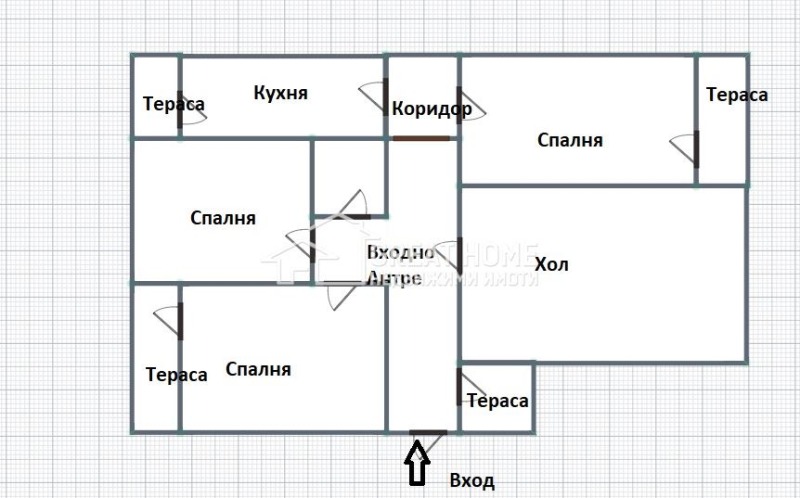 Продава 4-СТАЕН, гр. Търговище, Вароша, снимка 6 - Aпартаменти - 47041727